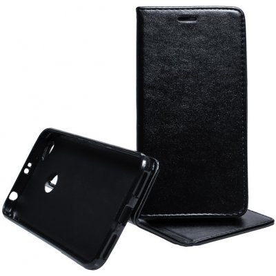 Pouzdro Magnet Book Flexi Xiaomi Redmi Note 5A / Redmi Note 5A Prime Černé – Zboží Živě