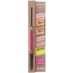 NYX Professional Makeup Zero To Brow barevný gel na obočí 03 Taupe 2 ml – Zboží Dáma