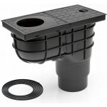 Chuděj Geiger se spodním odtokem Standard DN 110/125 černý – Sleviste.cz