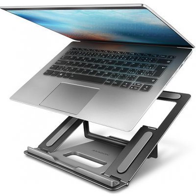 AXAGON STND-L, hliníkový stojan pro notebooky 10" - 16", 4 nastavitelné úhly STND-L – Zboží Mobilmania