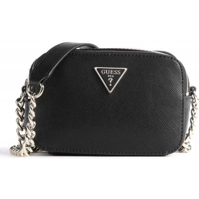 Guess double zip crossbody kabelka černá – Hledejceny.cz