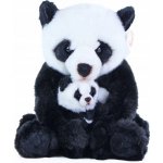 Eco-Friendly Rappa panda s mládětem 27 cm – Sleviste.cz