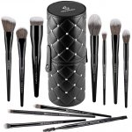 GloryStyles Sada prémiových štětců na makeup s pouzdrem 11 ks – Zboží Dáma