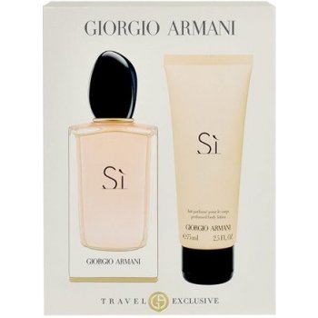 Giorgio Armani Si EDP 100 ml + tělové mléko 75 ml dárková sada