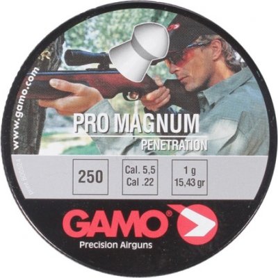 Diabolky GAMO Pro Magnum 1,000 g 5,5 mm 250 ks – Zboží Mobilmania