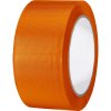 Stavební páska TOOLCRAFT 83240O-C PVC tape 33 m x 50 mm oranžová