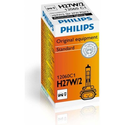 Philips 12060C1 H27W PGJ13 12V 27W – Zboží Mobilmania