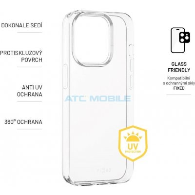 FIXED Slim AntiUV gelový pro Apple iPhone 15 čiré FIXTCCA-1200 – Hledejceny.cz