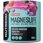 Nutrend MAGNESLIFE INSTANT DRINK POWDER malina 300 g – Hledejceny.cz