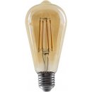 Diolamp LED Filament žárovka Amber ST64 8W/230V/E27/2700K/900Lm/360°