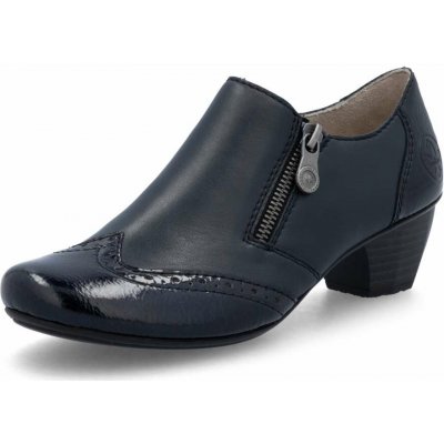 Rieker dámské polobotky 41757-00 ČERNÁ Černá – Zboží Dáma