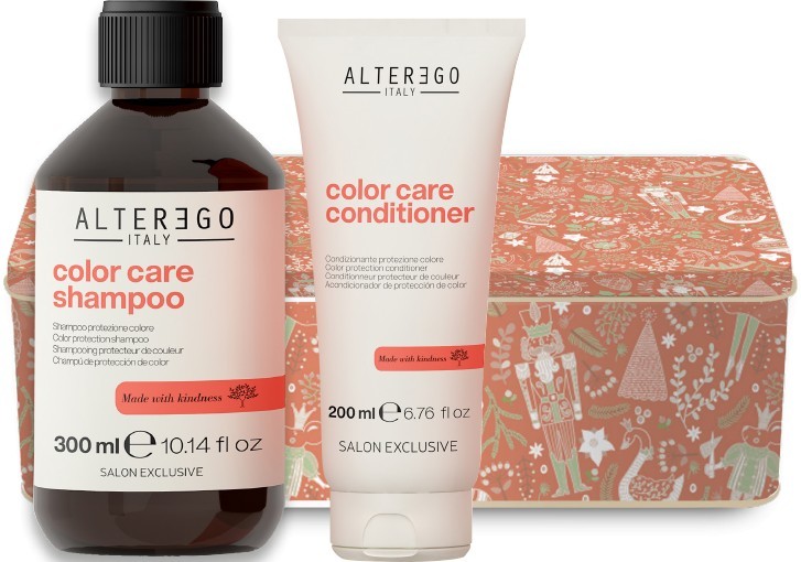 Alter Ego Color Care Vánoční sada šampon 300 ml + kondicionér 200 ml dárková sada