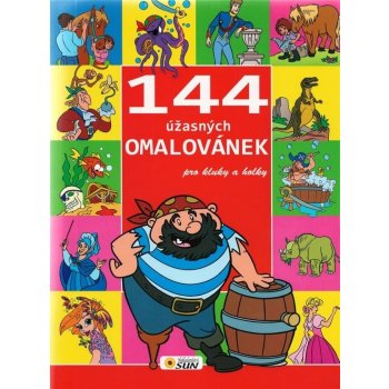 144 úžasných omalovánek