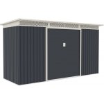 G21 Zahradní domek GRAH 483 - 340 x 142 cm, antracitový – Hledejceny.cz