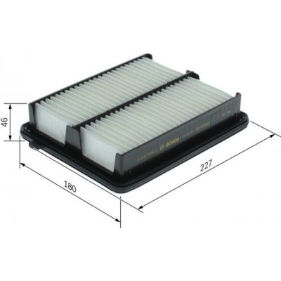 Vzduchový filtr BOSCH F 026 400 825 – Hledejceny.cz