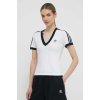 Dámská Trička adidas Originals 3-Stripe V-Neck Tee IR8114 bílá