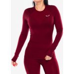 Salewa Cristallo Warm AMR L/S tee W syrah – Zboží Dáma