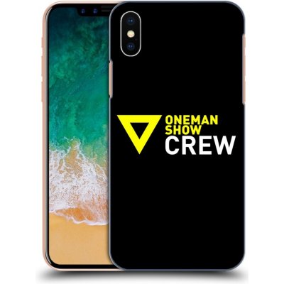 Pouzdro Picasee silikonové Apple iPhone X/XS - ONEMANSHOW CREW černé – Zbozi.Blesk.cz