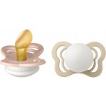 Bibs Couture ortodontický přírodní kaučuk 2ks Blush noční + Vanilla noční – Zboží Mobilmania