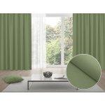 Biante Zatemňovací závěs Blackout BKU-118 Šedozelený - šířka 140 cm 140x150 cm – Zboží Dáma