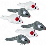 Trixie Hračka pro kočky plyšové myšky, cca 5 cm (6 ks) – Zbozi.Blesk.cz