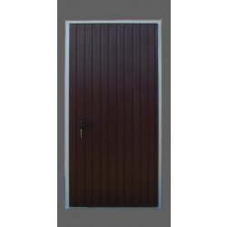 ZMK.Plechové dveře š.100 x 200 cm,RAL 8017,pravé