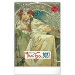 Nástěnný Alfons Mucha 2027 – Zboží Dáma