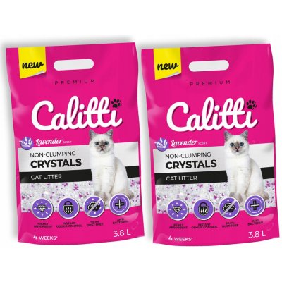 Calitti Silikonové stelivo levandulové antibakteriální 16 x 3,8 l – Sleviste.cz
