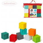 Infantino Kostky Squeeze & Stack 8 ks – Zboží Dáma