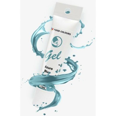 Food Colours gelová barva tuba Azure Blue 30 g – Hledejceny.cz
