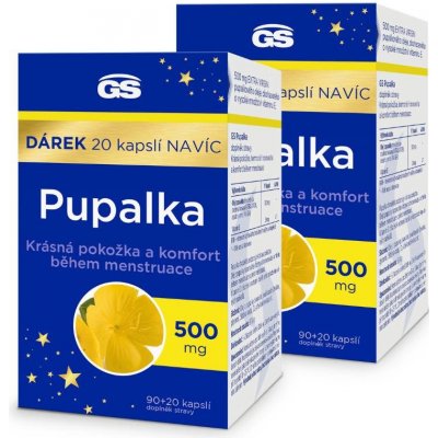 GS Pupalka, 2 x 70+20 kapslí dárkové balení 2023