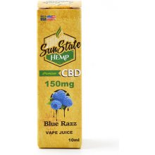 Sunstate Hemp Vape Juice Blue Razz CBD 10 ml 150 mg
