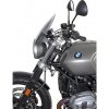 Moto řídítko MRA plexi BMW R NINE-T SCRAMBLER Turistické kouřové