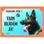 Dafiko Tabulka německý ovčák vlkošedý – Zboží Dáma