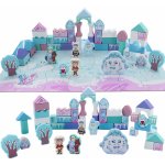 Trefl Dřevěné kostky v kyblíku 51 ks Ledové Království – Zboží Dáma