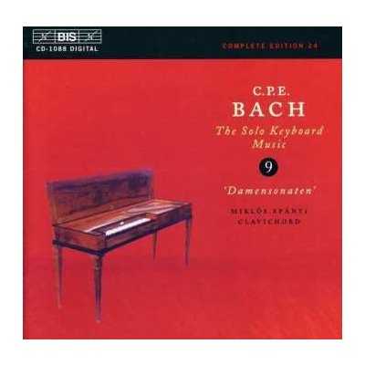 Carl Philipp Emanuel Bach - Cembalosonaten Wq.54 Nr.1-6 CD – Hledejceny.cz