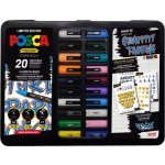 Posca sada popisovačů PC-1M/PC-3M/PC-5M Graffitti mix barev 20 ks – Zboží Živě