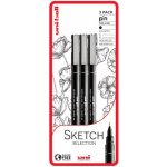 Uni Pin Sada linerů - Sketch Selection 3 ks - OFFICE LINE – Hledejceny.cz