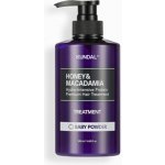 KUNDAL Přírodní vlasová kúra Honey & Macadamia Treatment () - Amber Vanilla 500 ml – Zboží Dáma