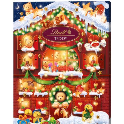Lindt Adventní kalendář Teddy calendar 170g – Zbozi.Blesk.cz
