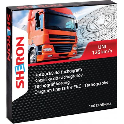 Sheron Kotoučky do tachografu 125 km/h UNI – Zboží Živě