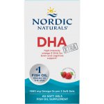 Nordic Naturals DHA Xtra, 1660 mg, Jahoda, 60 softgelových kapslí – Hledejceny.cz