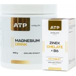 AKCE ATP Vitality Magnesium Drink 300 g + Zinek Chelate + B6 60 tablet – Sleviste.cz