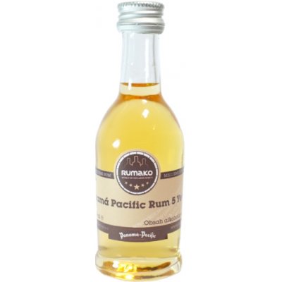 Panama Pacific Rum Aged 5y 42,85% 0,04 l (holá láhev)