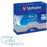 Verbatim BD-R DL 50GB 6x, jewel, 5ks (43748) – Sleviste.cz