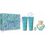 Versace Pour Femme Dylan Turquoise EDT 100 ml + EDT 5 ml + sprchový gel 100 ml + tělový gel 100 ml – Zboží Dáma