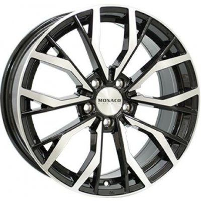 MONACO WHEELS GP5 8x18 5x100 ET37 black polished | Zboží Auto