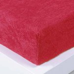 Xpose Froté prostěradlo Exclusive malinové 90x200 – Zboží Dáma