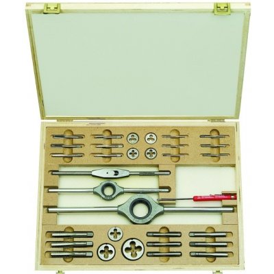 BUČOVICE TOOLS Souprava závitořezných nástrojů m1-d hss; m3 - m12 (340128) – Hledejceny.cz