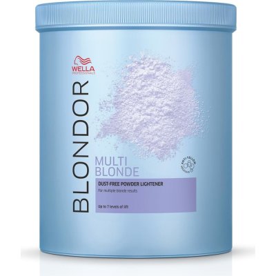 Wella Professionals Blondor Multi Blonde 7 práškový zesvětlovač vlasů 800 g – Sleviste.cz